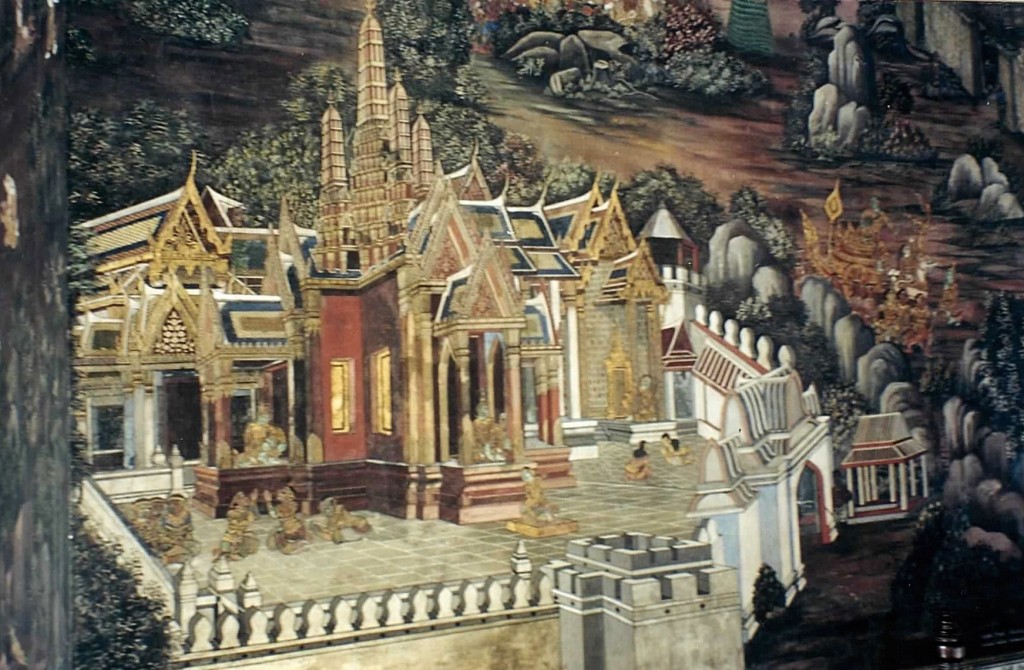 Détail de jakata Wat Phra Kaew @thaietvous