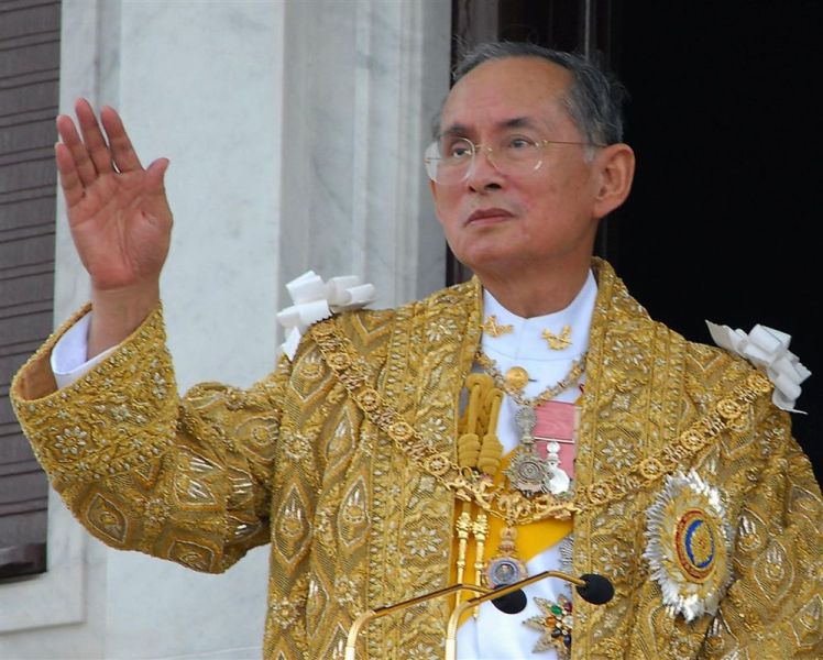 The-king-of-Thailand